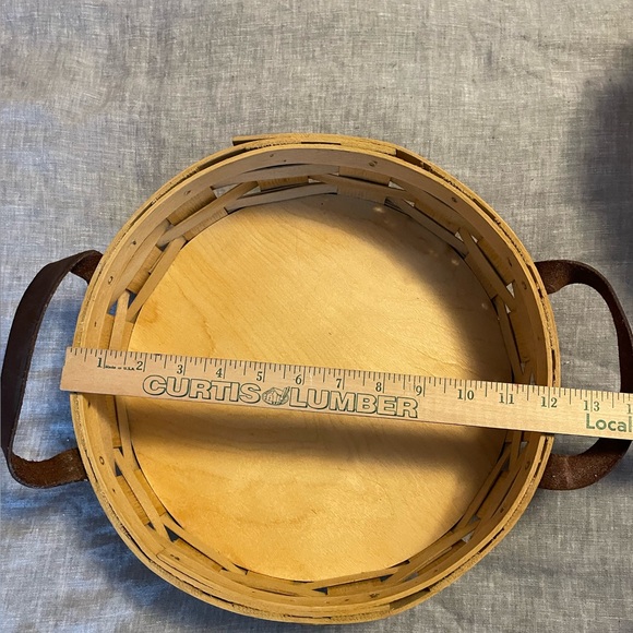 Peterboro Basket Co. Fruit Tray Basket with lid, Chip & Dip, Holiday Party Tray - Picture 4 of 10